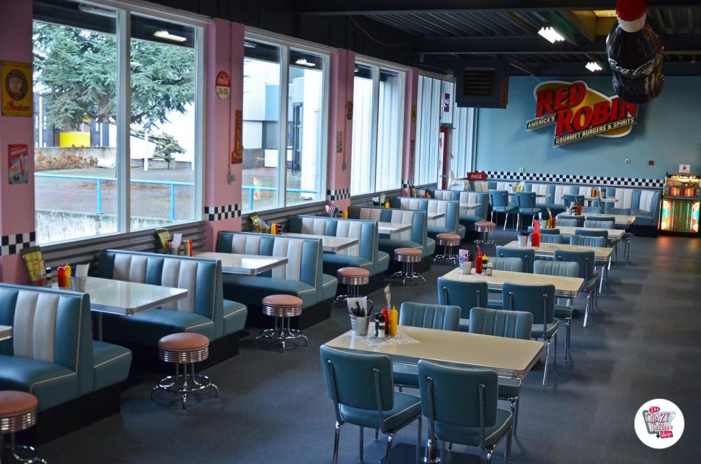 Decoración estilo retro Diner Americano