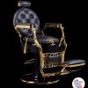 Vintage Gold Barber Armchair