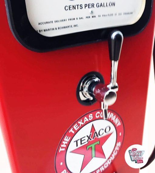 Petrol pump with beer dispenser tap