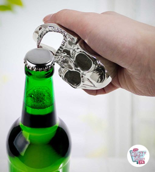 Calavera bottle opener