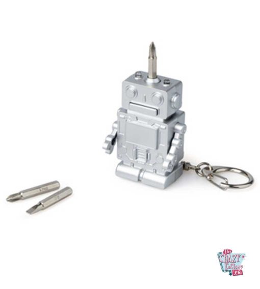 Keychain Robot Screwdriver