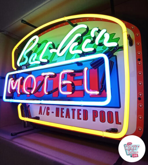 Neon Sign Bel-Air Motel 