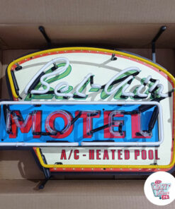 Letreiro Neon Bel-Air Motel