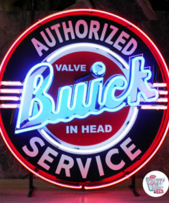 Neon Buick Service Poster