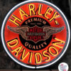 Neon Harley-Davidson Circle Zeichen