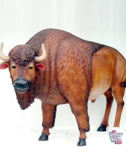 Décoration de bisons d'Amérique de l'Ouest