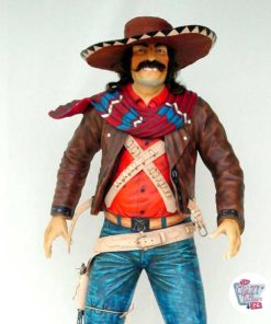 Decoración Salvaje Oeste Bandido Mexicano