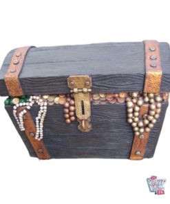 Figure Decoration Pirate Treasure Chest