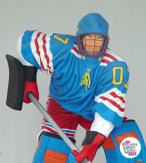 Figura Decoración Deportes Hockey Sobre Hielo