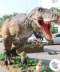 Figura Dinosaurio con Movimiento T-Rex