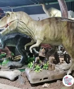 Dinosaur figure with T-Rex movement