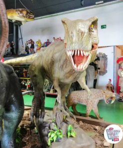 Dinosaurfigur med T-Rex-bevegelse