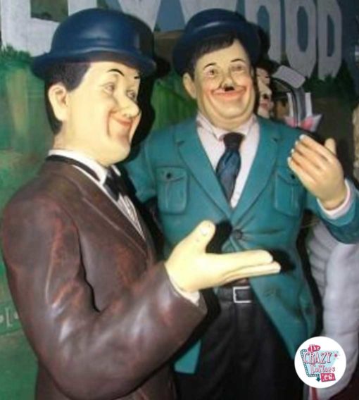 Laurel e Hardy Decoração Figures.jpg