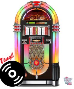 Jukebox Rock-ola Bubbler Vinyl 45 Deluxe nero