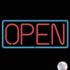 Neon Open Large Poster