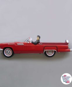 Figurine de décoration Elvis Ford Thunderbird 55