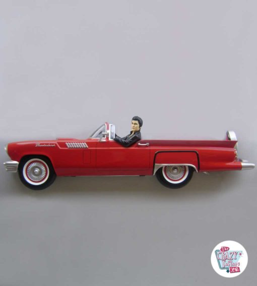 Figurine de décoration Elvis Ford Thunderbird 55