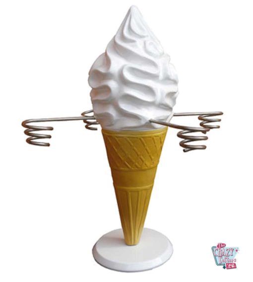 Figur Dekoration Ice Cream Cone Cone Sundae