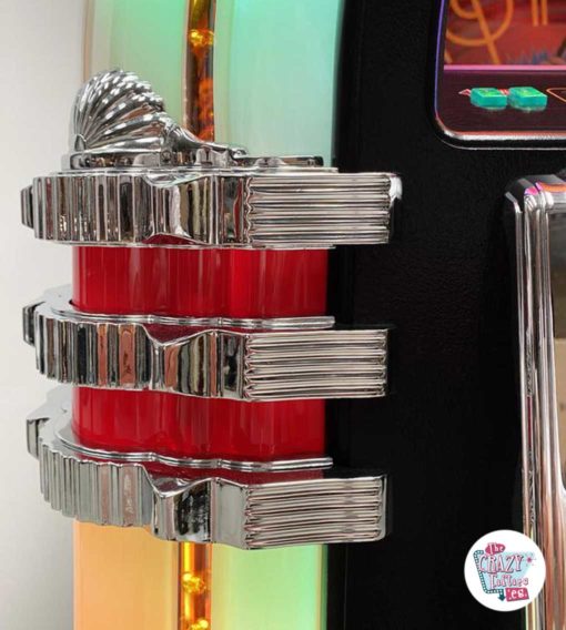 Jukebox Rock-ola CD Bubbler noir chrome