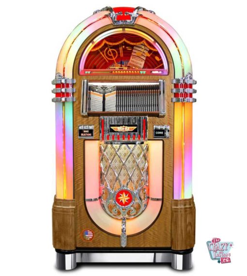 Jukebox Rock-ola CD Bubbler rovere chiaro