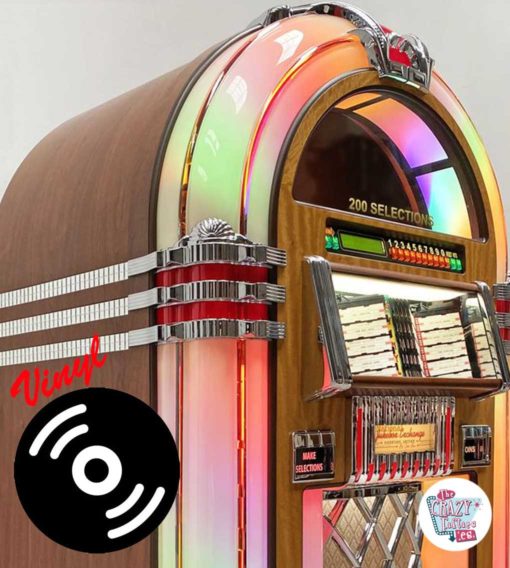 Jukebox Rock-ola Bubbler Vinyl 45 Signature edition by John Papa