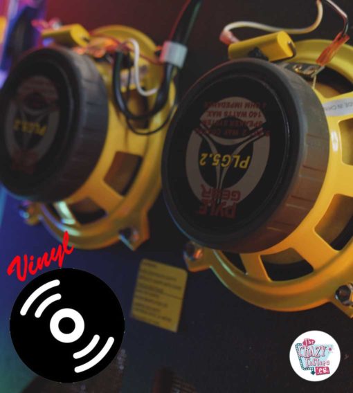 Jukebox Rock-ola Bubbler Vinyl 45 speakers