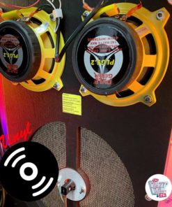 Jukebox Rock-ola Bubbler Vinyl 45 speakers