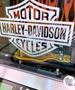Jukebox Rock-ola CD Harley Davidson Flames-logo