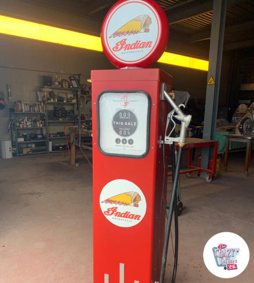 Gasoline dispenser 8 Ball retro display