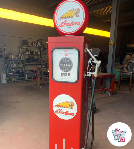 Dispensador de gasolina 8 Ball retro display