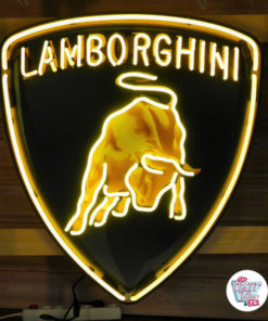 Affiche Neon Lamborghini XL