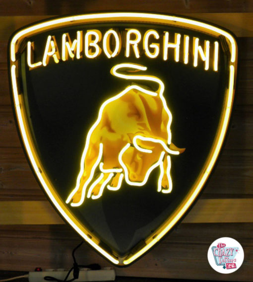 Pôster Neon Lamborghini XL