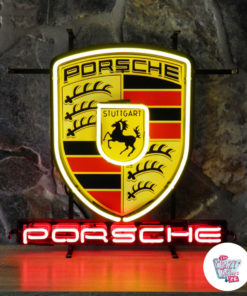 Sinal de néon Porsche