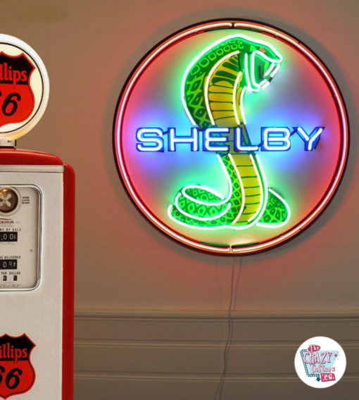 Insegna Neon Shelby Cobra XL