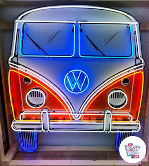 Neon VW Bully T1 logg på