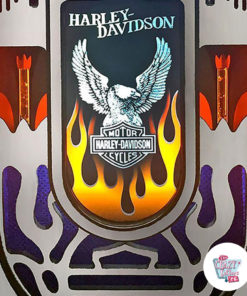 Jukebox Rock-ola Digital Harley-Davidson Flames fuego