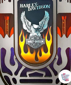 Jukebox Rock-ola Digital Harley-Davidson Flames brand