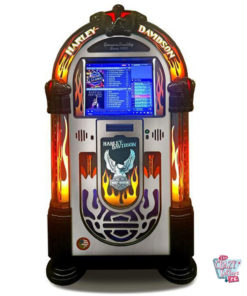 Jukebox Rock-ola Dijital Harley-Davidson Flames