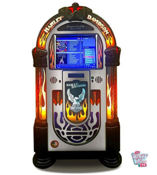 Jukebox Rock-ola Digital Harley-Davidson Flames