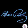 Neon Elvis affisch