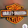 Неоновая вывеска Harley Davidson 84 см