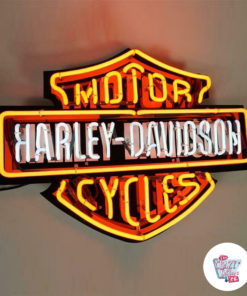 Неоновая вывеска Harley Davidson 84 см