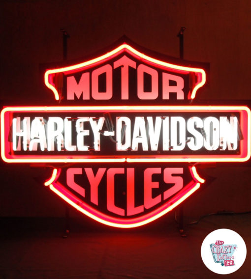 Neon Harley Davidson LD-skilt