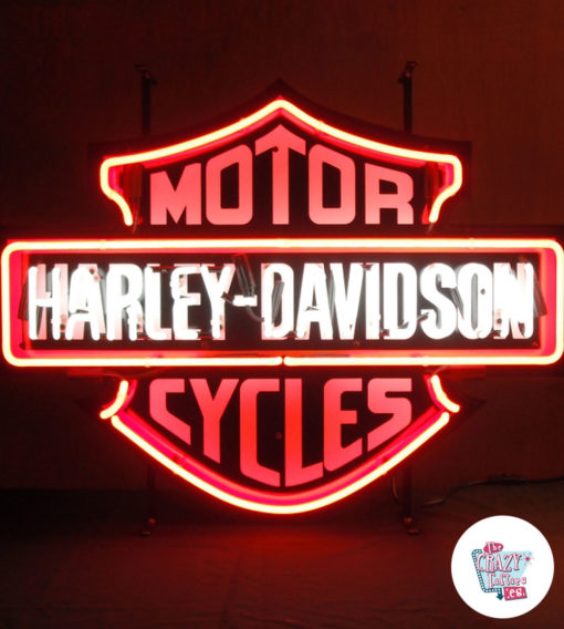 Neon Harley Davidson LD Tabelası