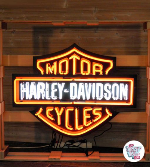 Neon Harley Davidson XL-skilt