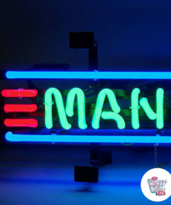 Neon Man Cave vänster affisch