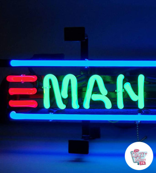 Neon Man Cave venstre plakat