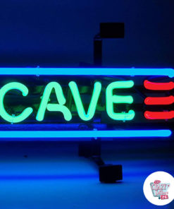 Neon Man Cave höger affisch