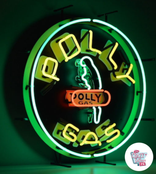 Neon PollyGas rigth poster