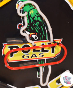 Pôster Neon PollyGas Parrot